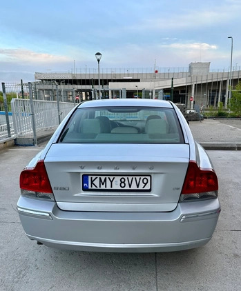 Volvo S60 cena 13900 przebieg: 297000, rok produkcji 2004 z Kraków małe 92